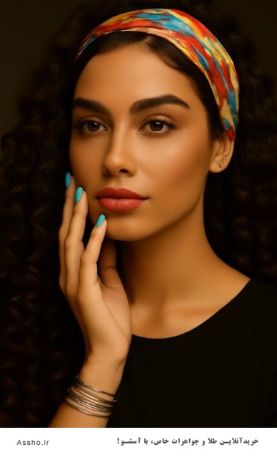 قیمت النگو آینه ای باریک